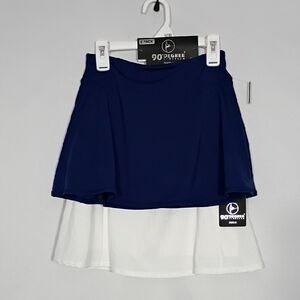 NWT 90 Degree by Reflex Girls Jersey Radiance And Summer Skorts 2 Pack Sz LG/12
